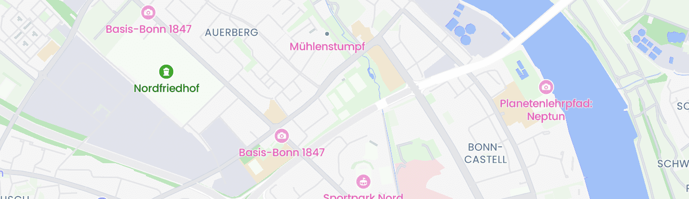 Karte mit dem ungefähren Standort