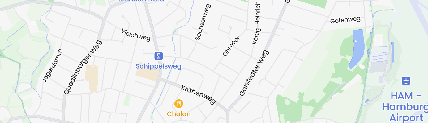 Karte mit dem ungefähren Standort