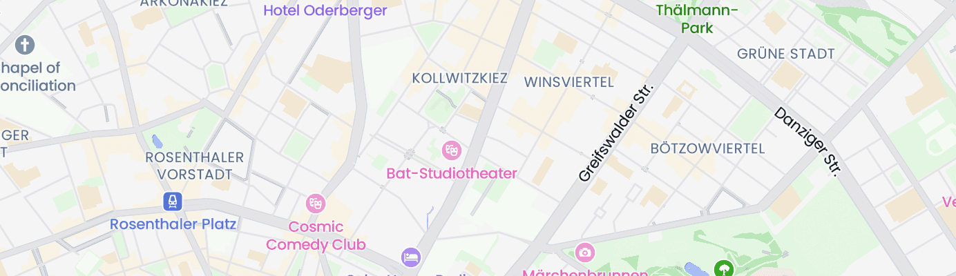 Karte mit dem ungefähren Standort