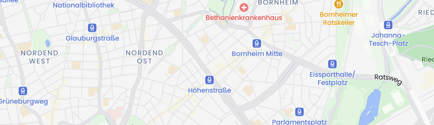 Karte mit dem ungefähren Standort