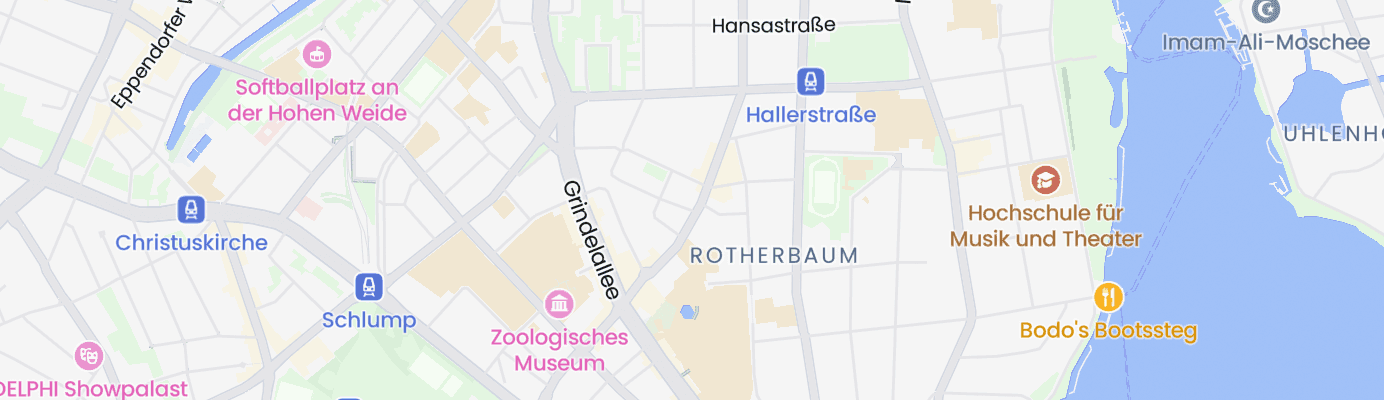 Karte mit dem ungefähren Standort