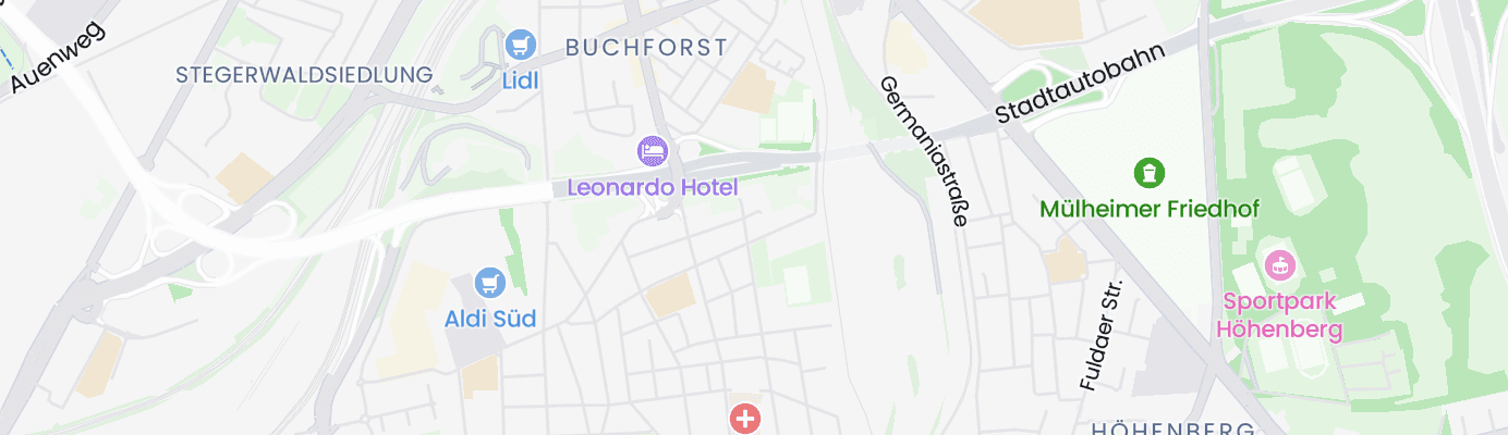 Karte mit dem ungefähren Standort