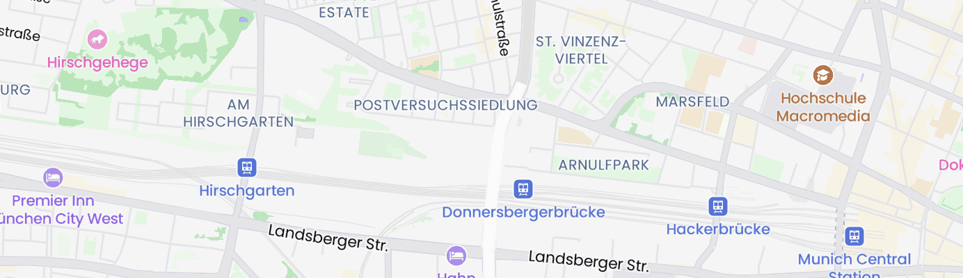 Karte mit dem ungefähren Standort