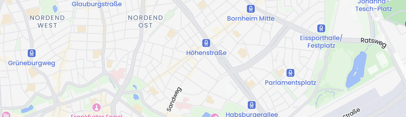 Karte mit dem ungefähren Standort