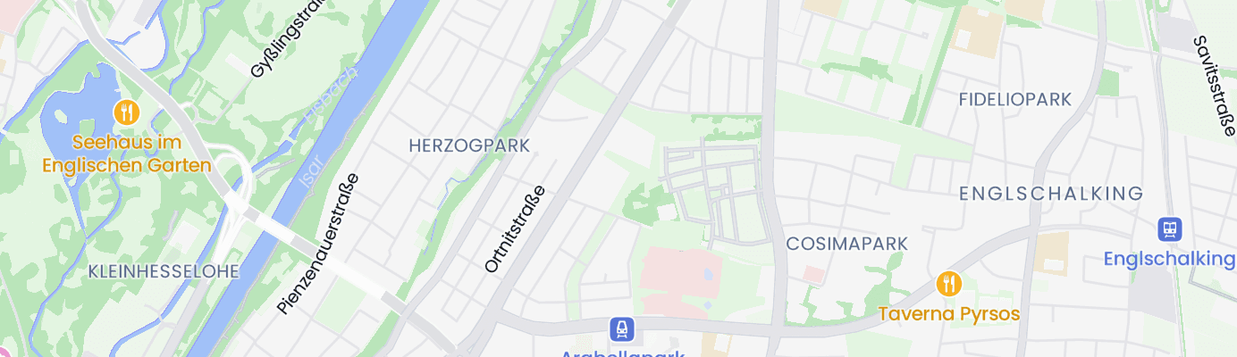 Karte mit dem ungefähren Standort