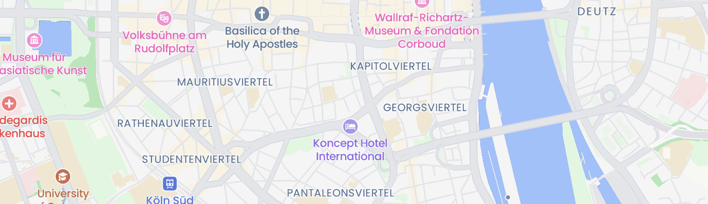 Karte mit dem ungefähren Standort