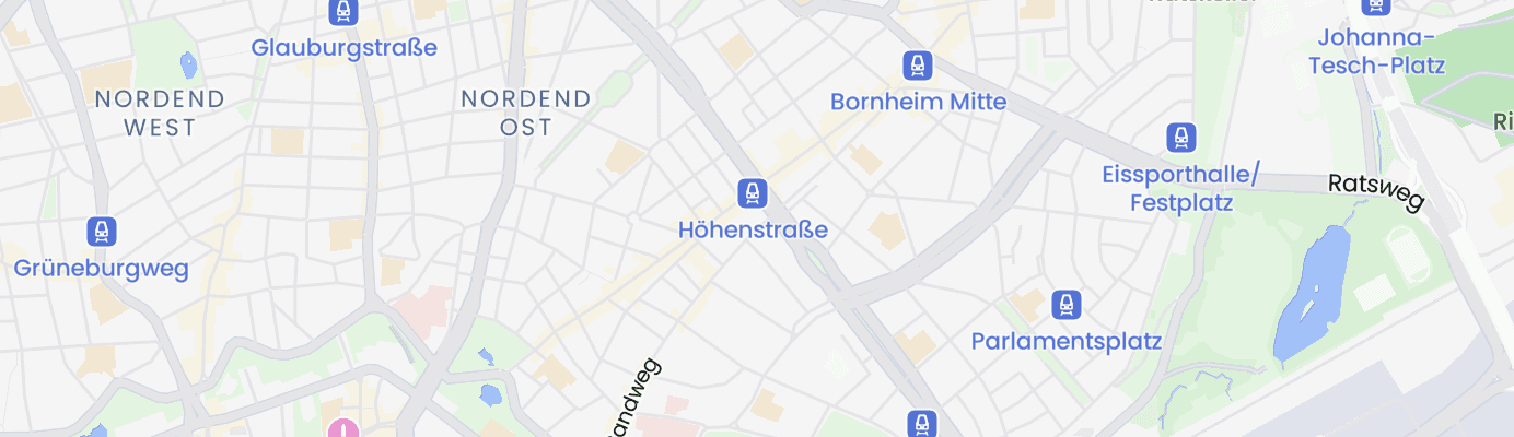 Karte mit dem ungefähren Standort
