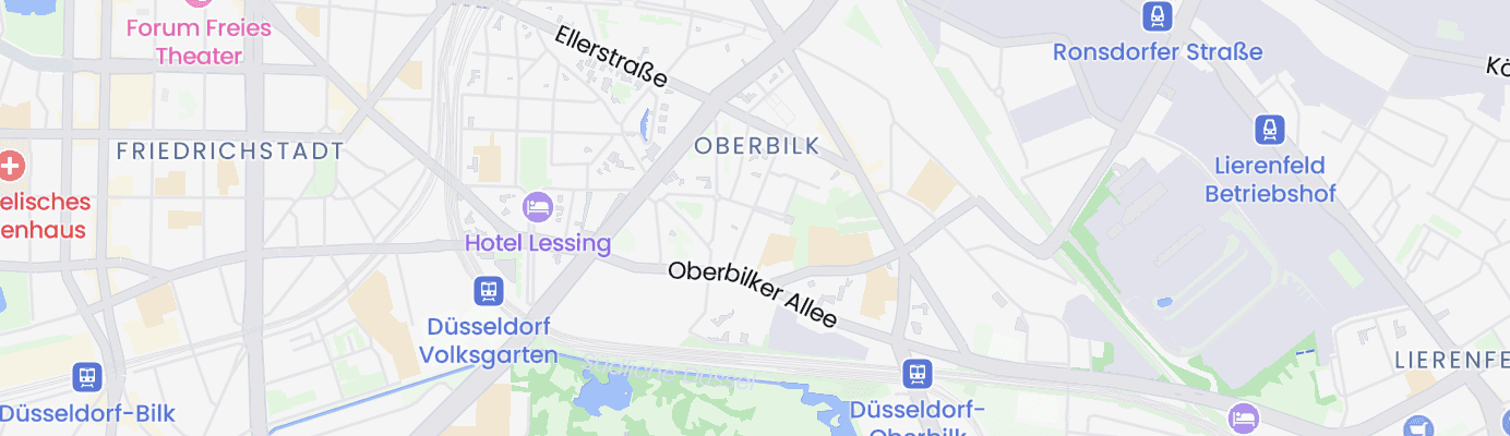 Karte mit dem ungefähren Standort