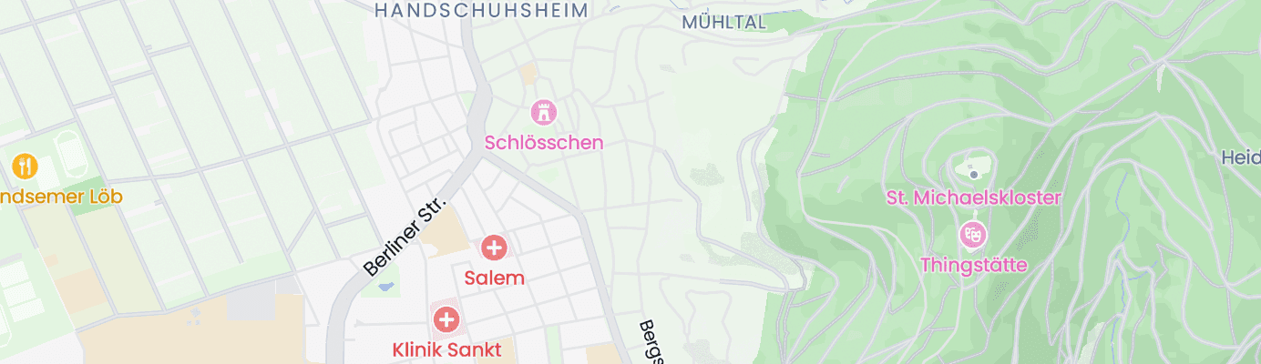 Karte mit dem ungefähren Standort
