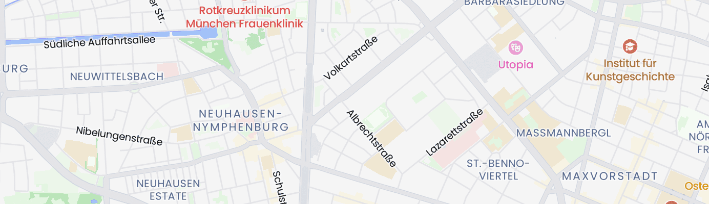 Karte mit dem ungefähren Standort