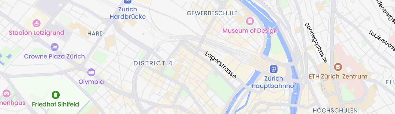 Karte mit dem ungefähren Standort