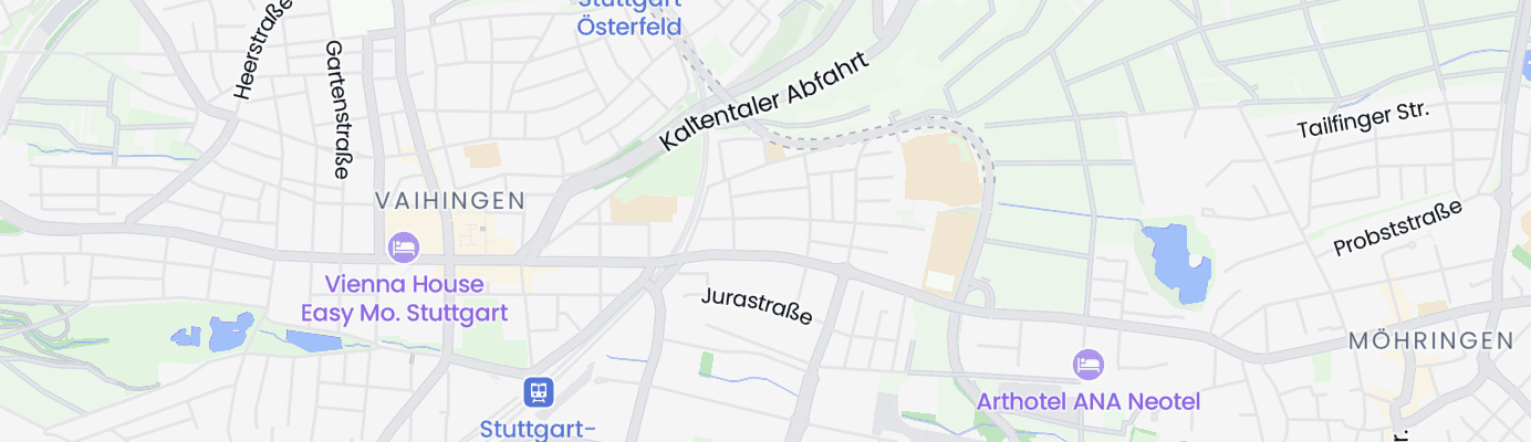 Karte mit dem ungefähren Standort