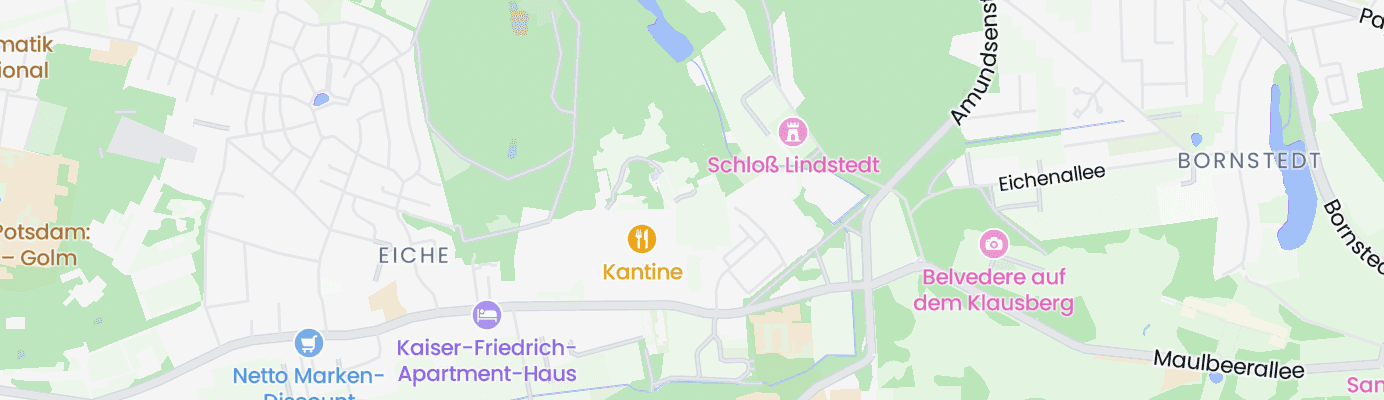 Karte mit dem ungefähren Standort