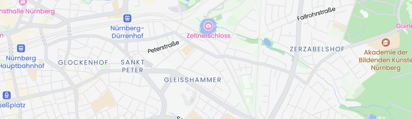 Karte mit dem ungefähren Standort