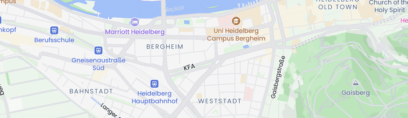 Karte mit dem ungefähren Standort