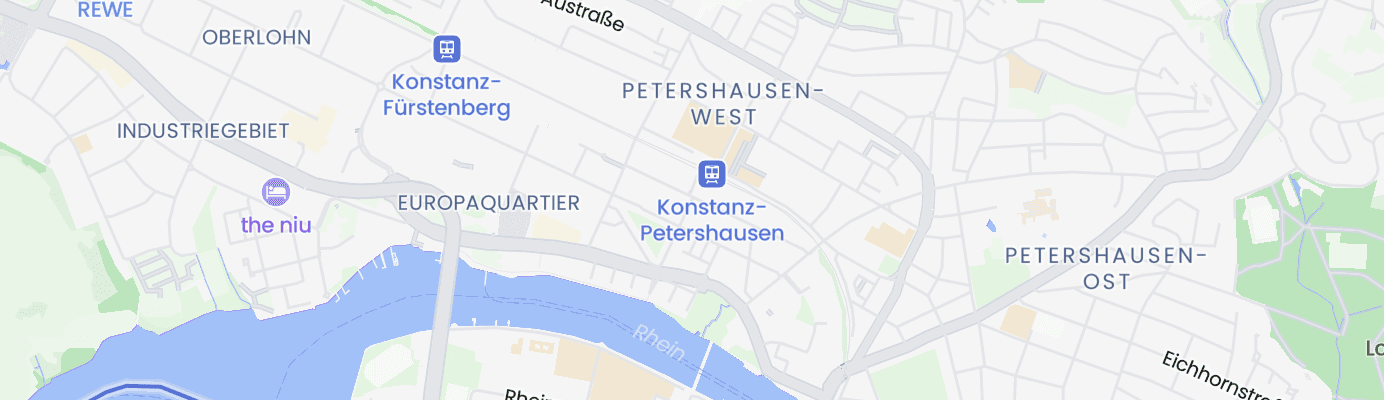 Karte mit dem ungefähren Standort