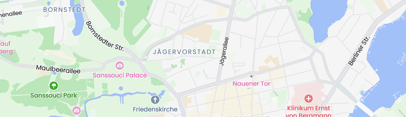 Karte mit dem ungefähren Standort