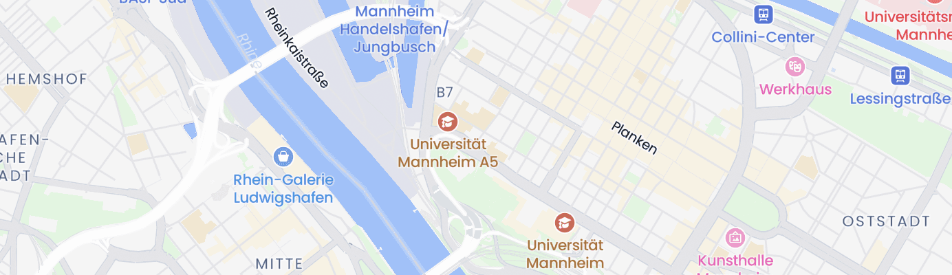 Karte mit dem ungefähren Standort
