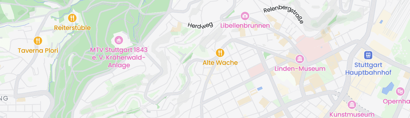 Karte mit dem ungefähren Standort