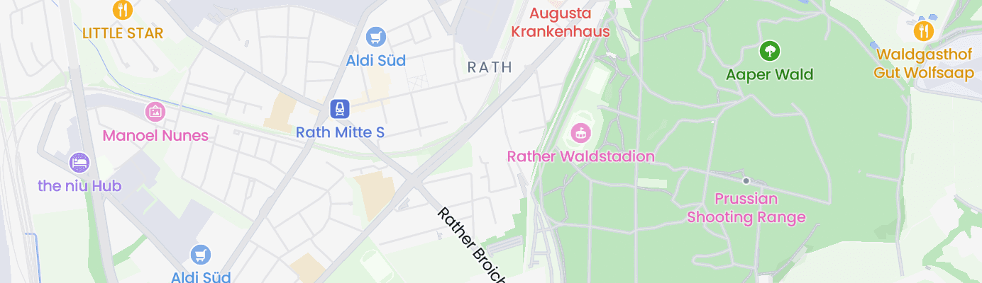 Karte mit dem ungefähren Standort