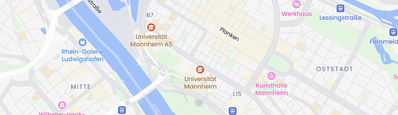 Karte mit dem ungefähren Standort
