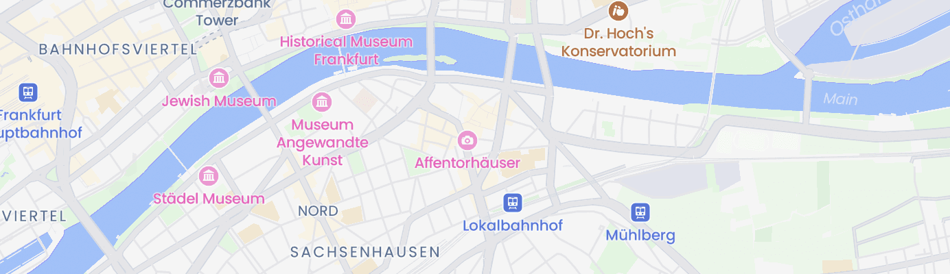 Karte mit dem ungefähren Standort