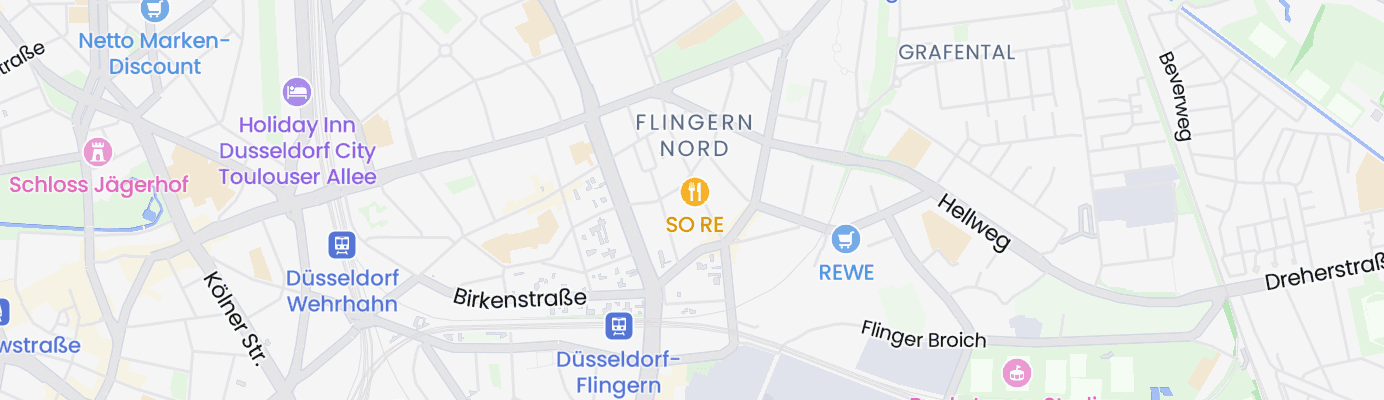 Karte mit dem ungefähren Standort