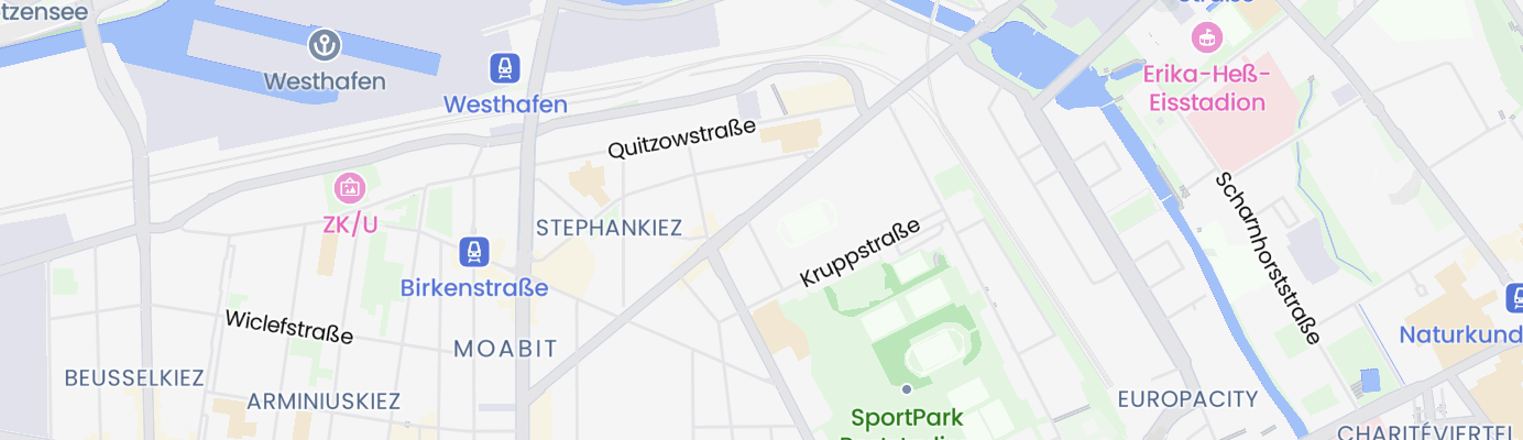 Karte mit dem ungefähren Standort