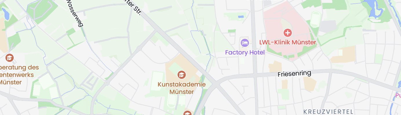 Karte mit dem ungefähren Standort
