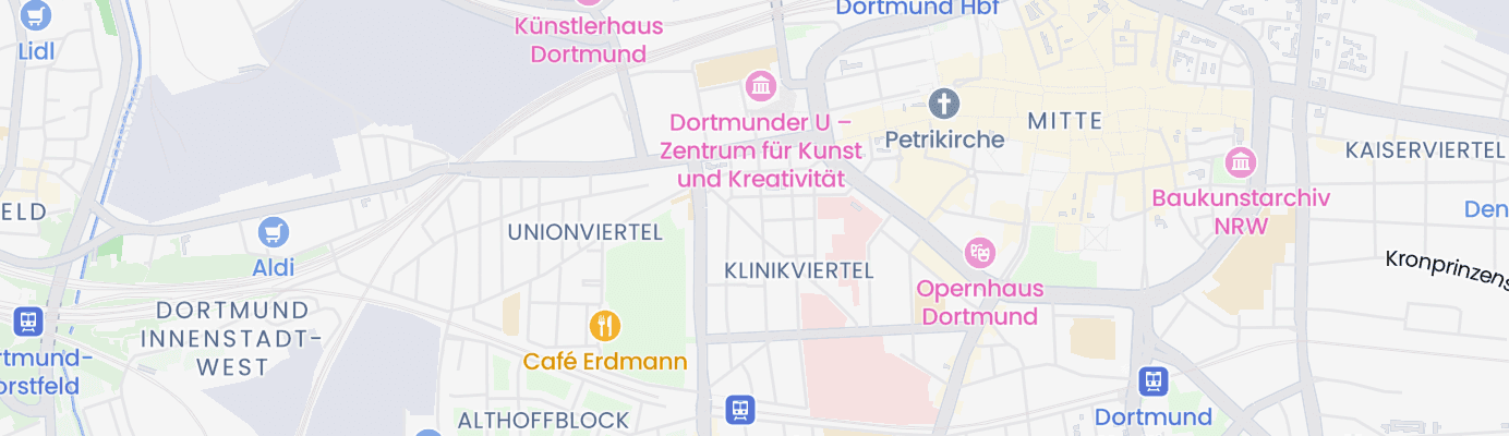 Karte mit dem ungefähren Standort