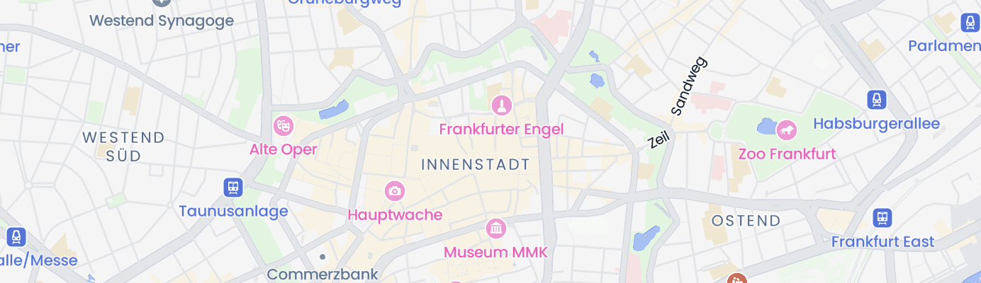 Karte mit dem ungefähren Standort