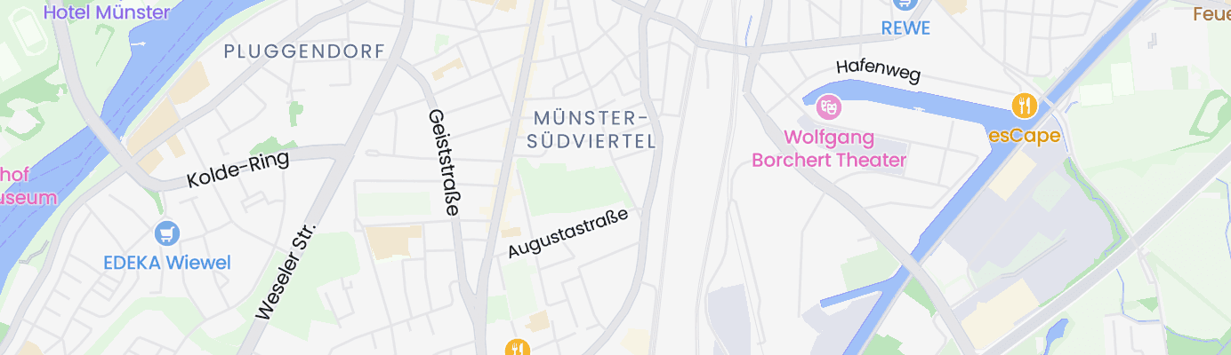 Karte mit dem ungefähren Standort