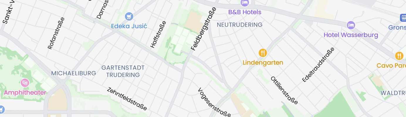 Karte mit dem ungefähren Standort
