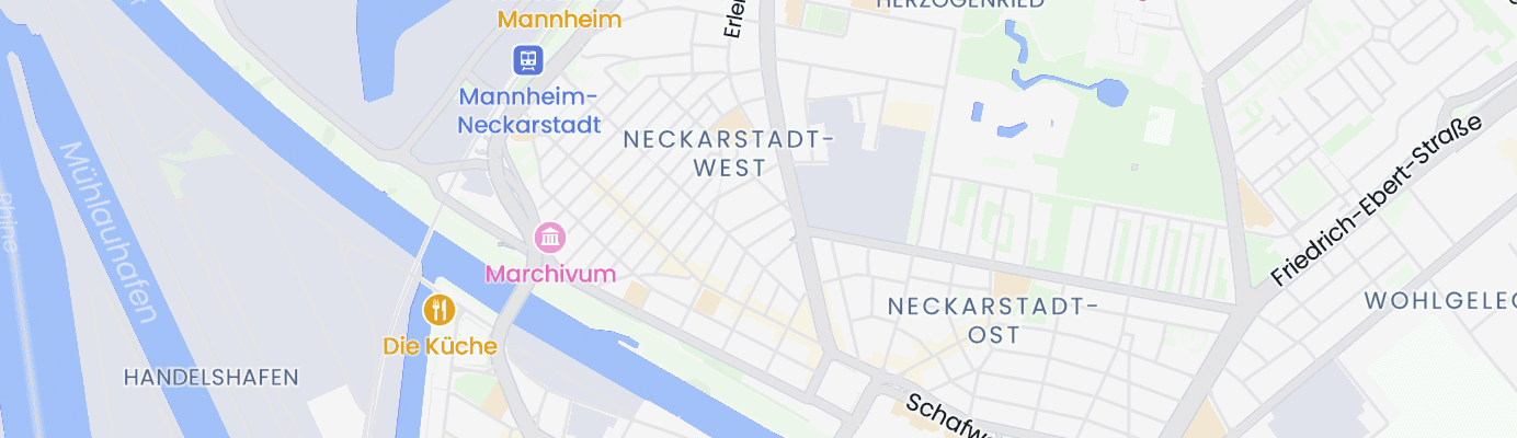 Karte mit dem ungefähren Standort