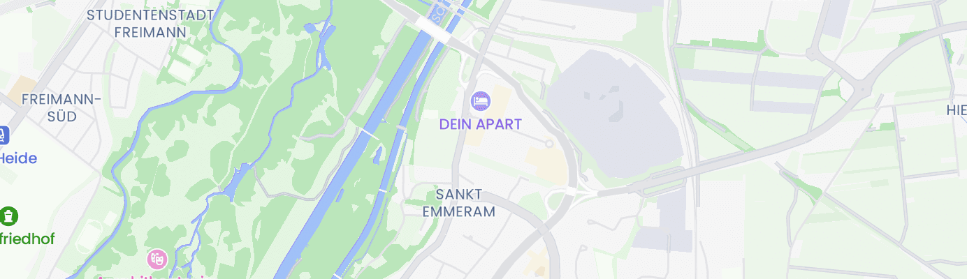 Karte mit dem ungefähren Standort