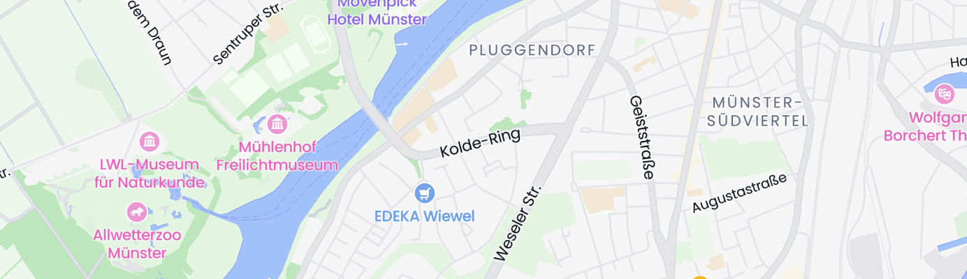 Karte mit dem ungefähren Standort