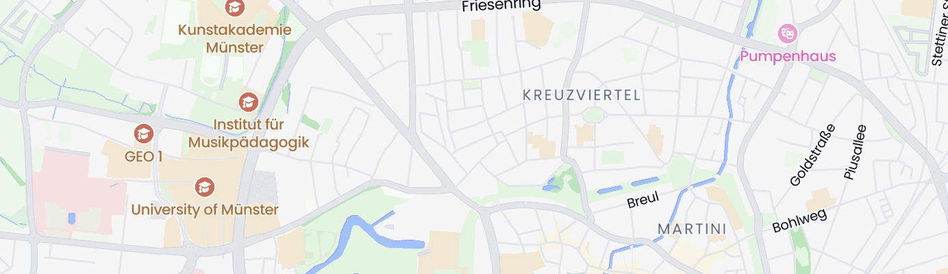 Karte mit dem ungefähren Standort