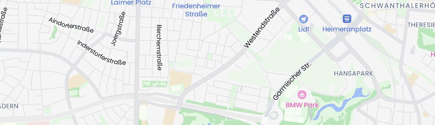 Karte mit dem ungefähren Standort