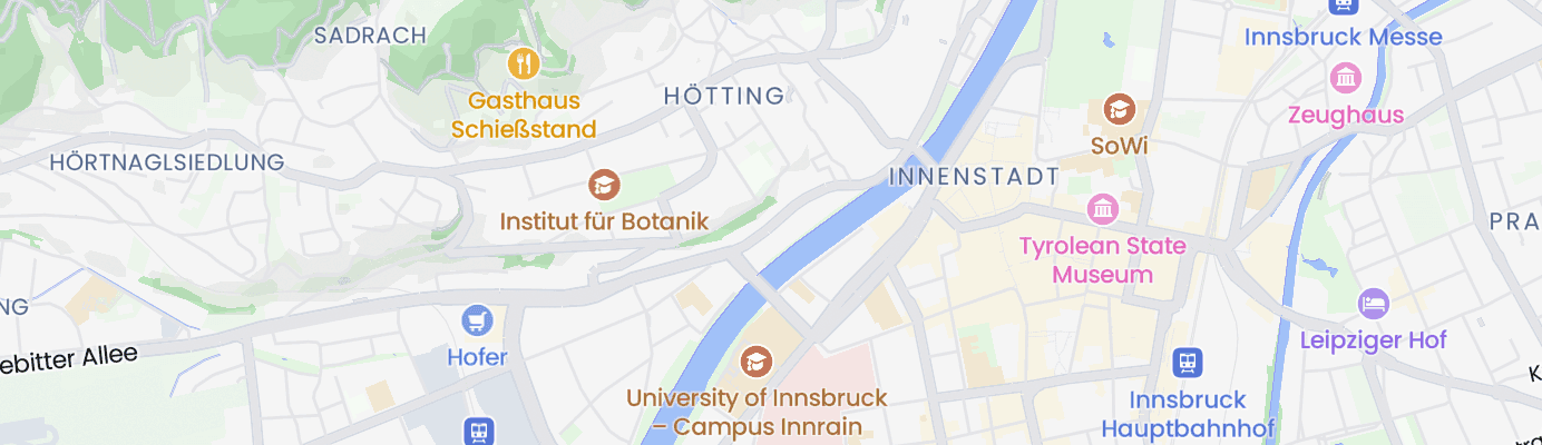 Karte mit dem ungefähren Standort