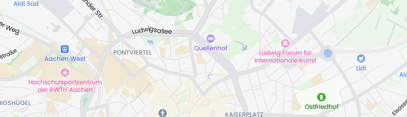 Karte mit dem ungefähren Standort