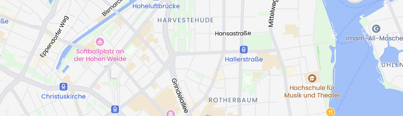 Karte mit dem ungefähren Standort