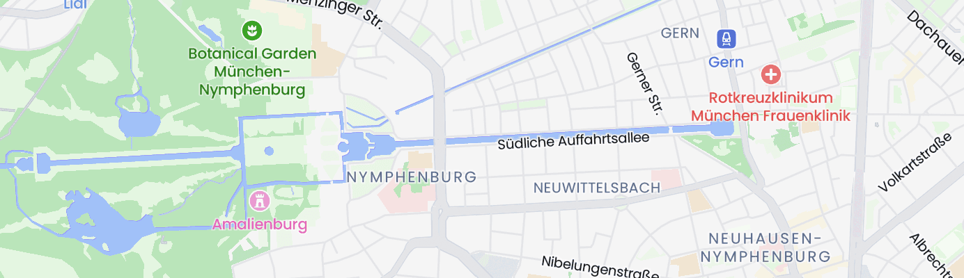Karte mit dem ungefähren Standort
