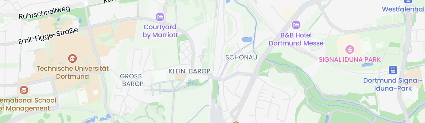 Karte mit dem ungefähren Standort