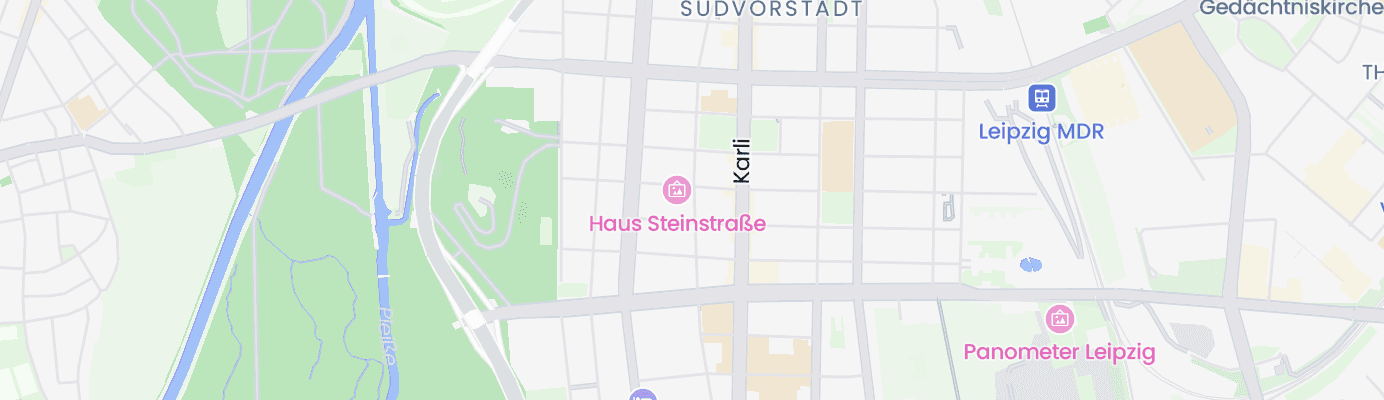 Karte mit dem ungefähren Standort