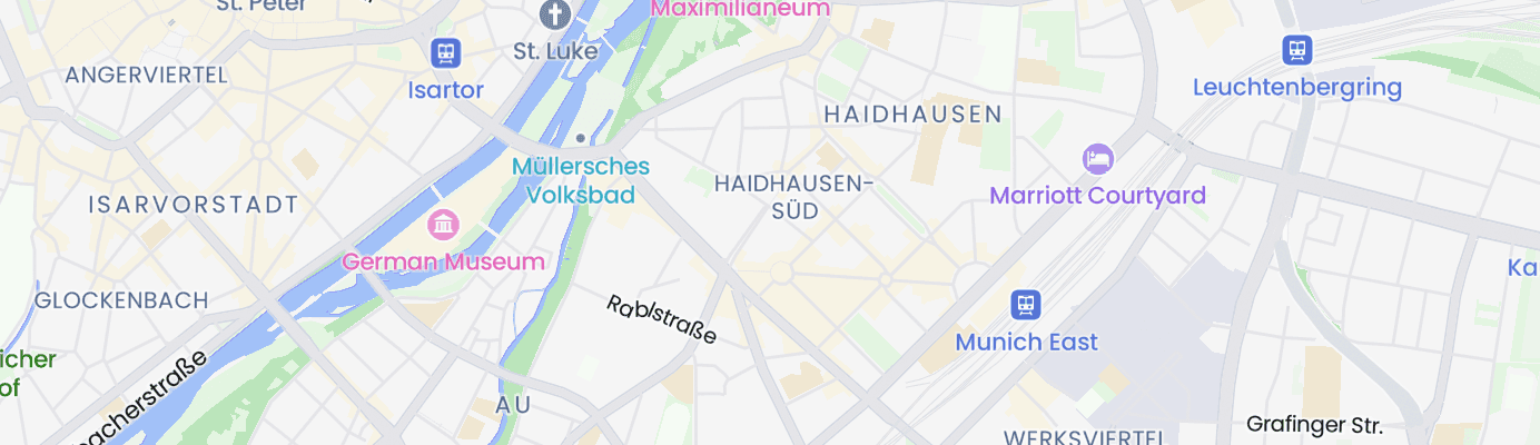 Karte mit dem ungefähren Standort