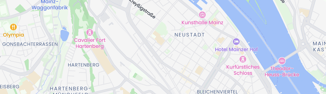 Karte mit dem ungefähren Standort