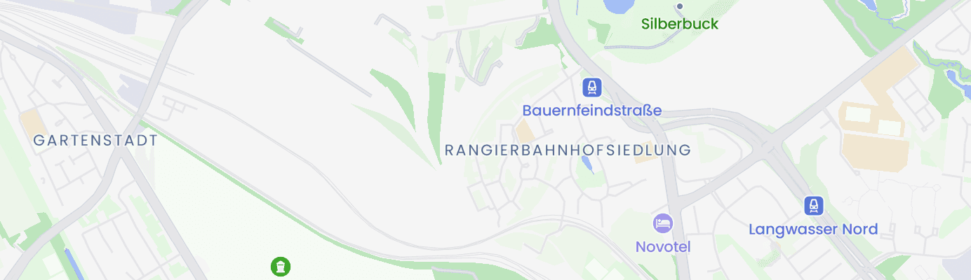 Karte mit dem ungefähren Standort