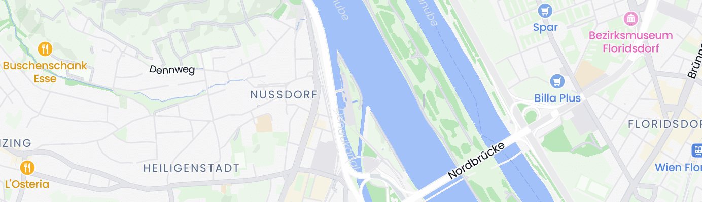 Karte mit dem ungefähren Standort