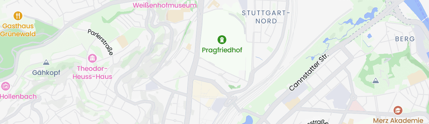 Karte mit dem ungefähren Standort