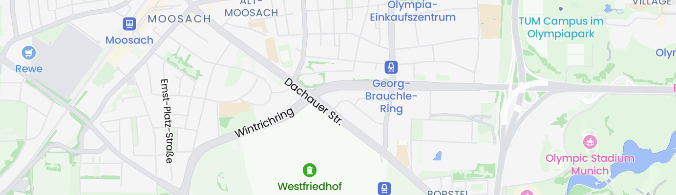 Karte mit dem ungefähren Standort